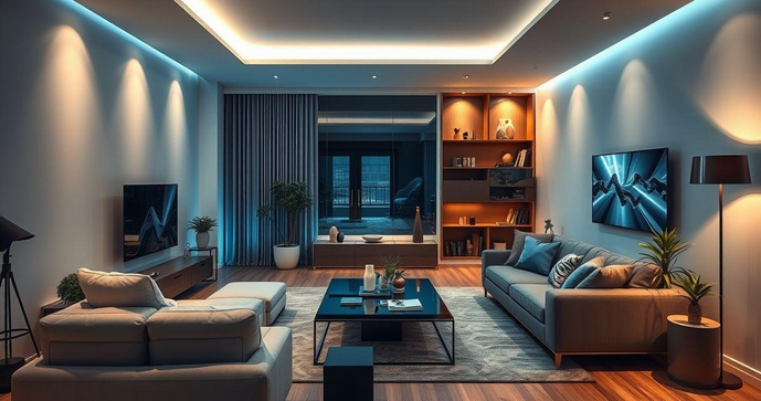 Automação de casas inteligentes transforma seu lar em um espaço moderno e eficiente