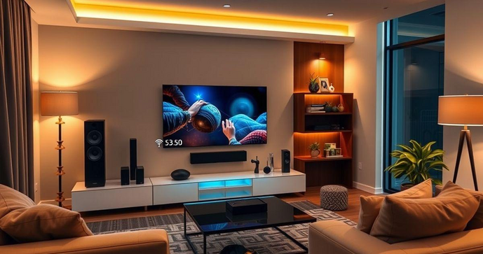 Automação para Sala de TV Transforme sua Experiência de Entretenimento Automação para Sala de TV Transforme sua Experiência de Entretenimento