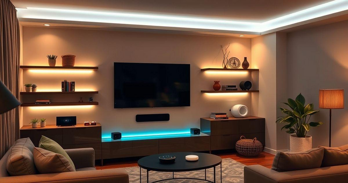 Otimize Seu Espaço com Serviço de Automação para Sala de TV Otimize Seu Espaço com Serviço de Automação para Sala de TV