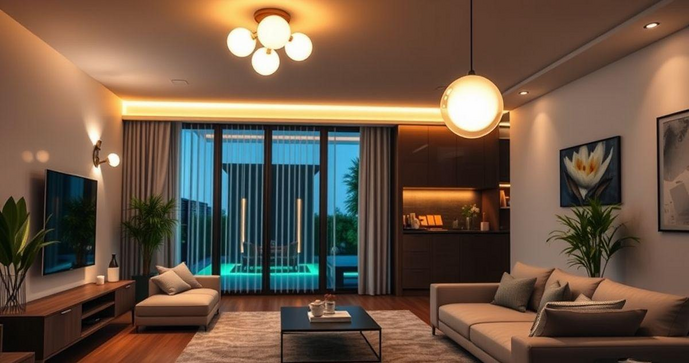 Eficiência e economia em Automação de iluminação